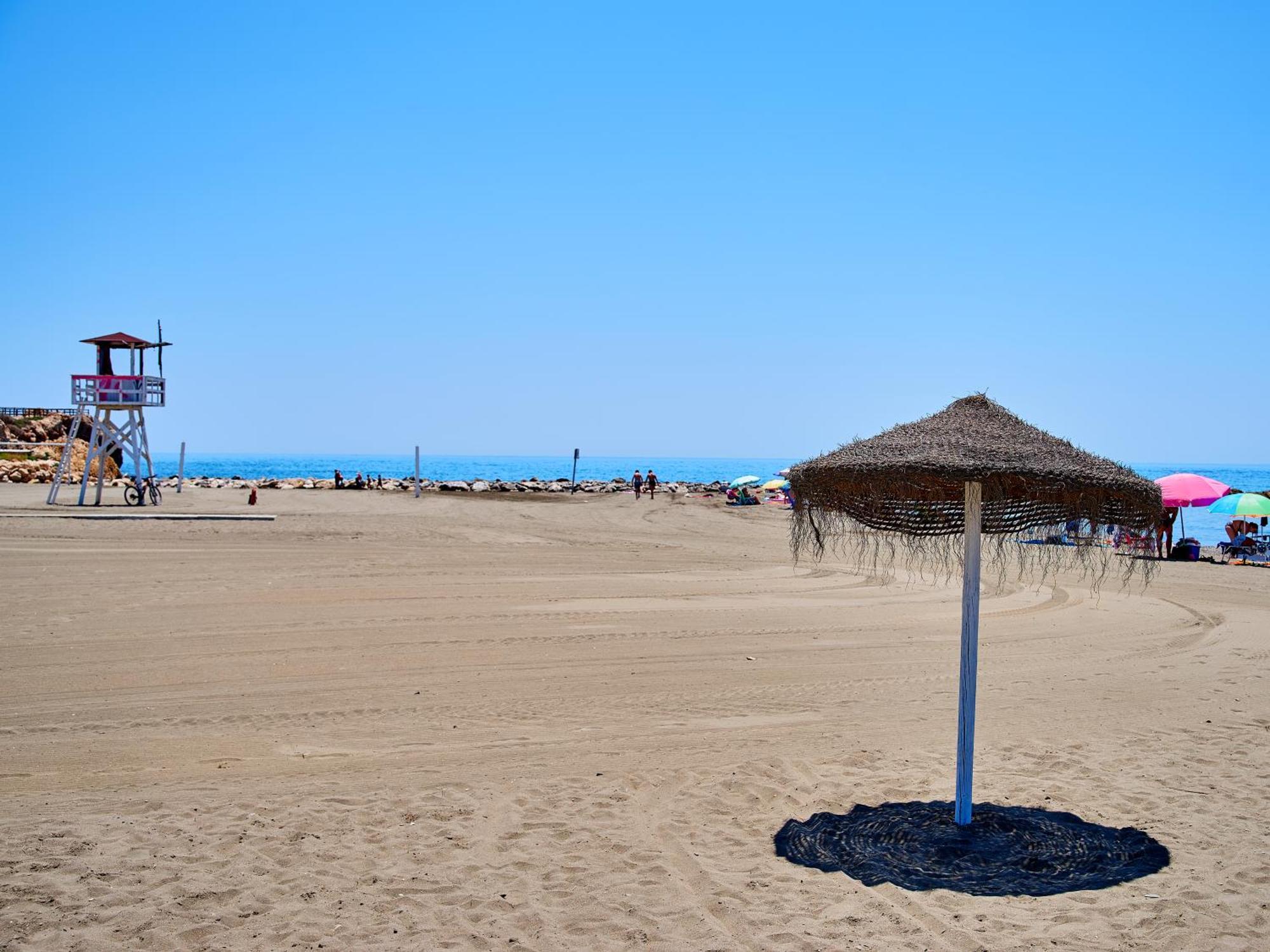 Lovely Studio With Seaview 700M From The Beach La Cala Del Moral Bagian luar foto